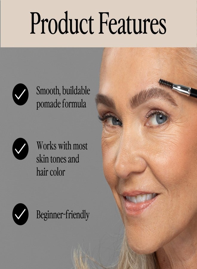 Billion Dollar Brows bdb Universal Eyebrow Pencil - Precision Tip & Spoolie, Waterproof, Define Shape & Fill Brows, 2-Pack - Image 5